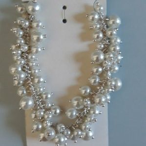 Faux Pearl Bracelet